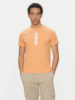 Alpha Industries T-Shirt 146509 Pomarańczowy Regular Fit