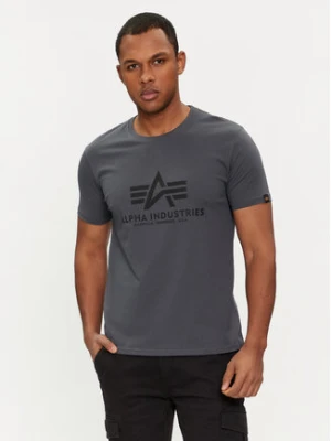 Alpha Industries T-Shirt Basic 100501 Szary Regular Fit