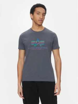 Alpha Industries T-Shirt Basic 100501 Szary Regular Fit