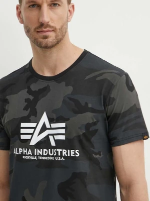 Alpha Industries t-shirt bawełniany Basic T-Shirt Camo