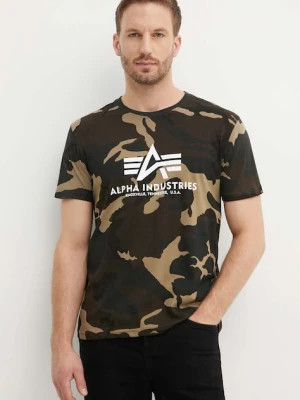 Alpha Industries t-shirt bawełniany Basic T-Shirt Camo