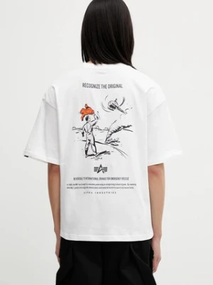 Alpha Industries t-shirt bawełniany Emergency Rescue