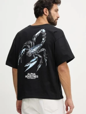 Alpha Industries t-shirt bawełniany Scorpion Cyborg