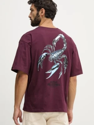 Alpha Industries t-shirt bawełniany Scorpion Cyborg