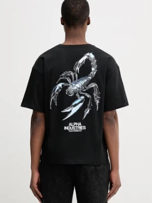 Alpha Industries t-shirt bawełniany Scorpion Cyborg