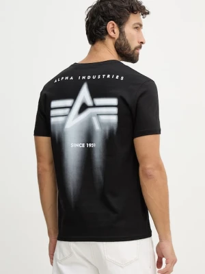 Alpha Industries t-shirt bawełniany Spray Print