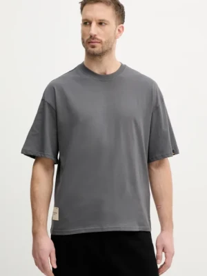 Alpha Industries t-shirt bawełniany Studio Edition T męski kolor szary gładki 156550