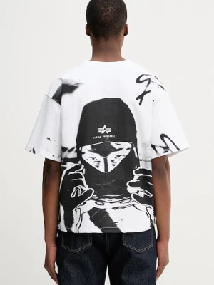Alpha Industries t-shirt męski bawełniany Balaclava Backprint