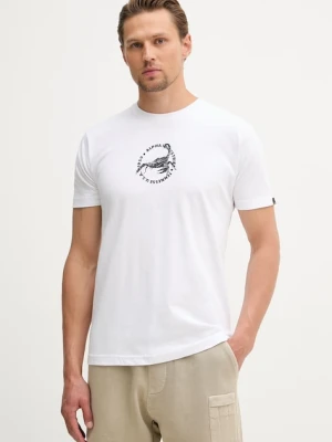 Alpha Industries t-shirt męski bawełniany US Scorpion Backprint