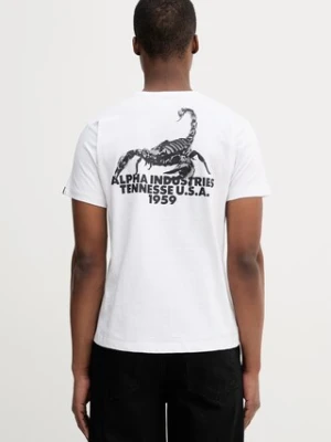 Alpha Industries US Scorpion Backprint t-shirt męski bawełniany