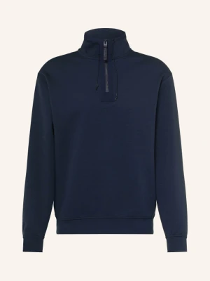 Alphatauri Bluza Dresowa Typu Troyer Sylves blau GRANATOWY