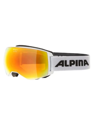 Alpina Gogle narciarskie "Naator-Q-Lite" w kolorze biało-pomarańczowym rozmiar: onesize