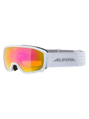 Alpina Gogle narciarskie "Scarabeo JR" w kolorze biało-różowym rozmiar: onesize