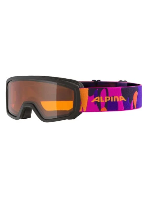 Alpina Gogle narciarskie "Scarabeo JR" w kolorze czarno-pomarańczowym rozmiar: onesize
