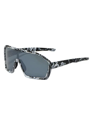 Alpina Okulary sportowe unisex "Bonfire" w kolorze czarno-białym rozmiar: onesize