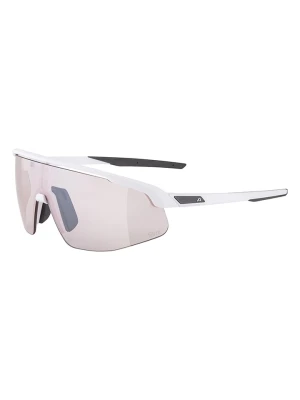 Alpina Okulary sportowe unisex "Turbo Pro Q-Lite" w kolorze białym rozmiar: onesize