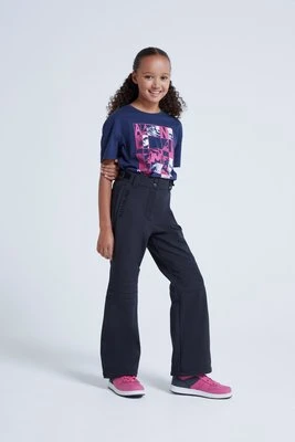 Alpine - dziecięce spodnie śniegowe - Black Animal