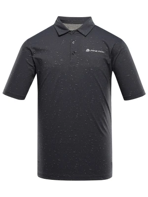 Alpine Pro Kolarska koszulka polo "Coowel" w kolorze antracytowym rozmiar: L