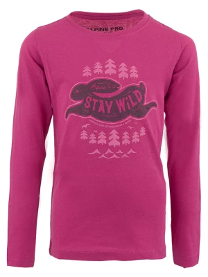 Alpine Pro Koszulka "Kiamo" w kolorze różowym rozmiar: 128/134