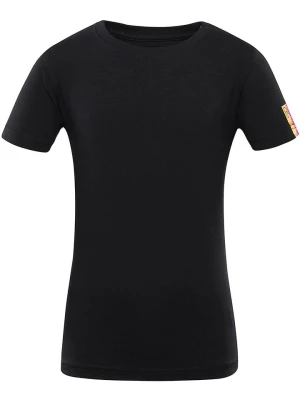 Alpine Pro Koszulka "Olemo" w kolorze czarnym rozmiar: 140/146