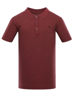 Alpine Pro Koszulka polo "Berdet" w kolorze bordowym rozmiar: XL