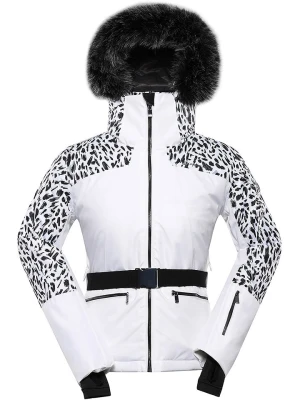 Alpine Pro Kurtka narciarska "Olada" w kolorze białym rozmiar: M / L