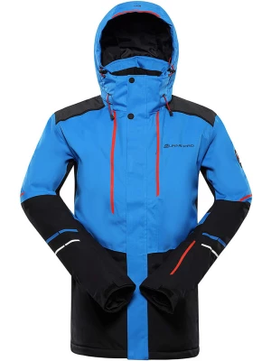 Alpine Pro Kurtka narciarska "Zarib" w kolorze błękitno-czarnym rozmiar: M