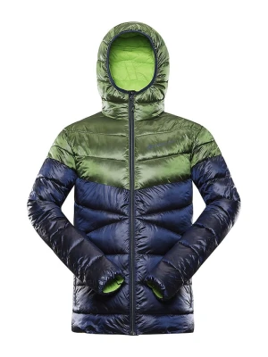 Alpine Pro Kurtka pikowana "Rog" w kolorze granatowo-zielonym rozmiar: S