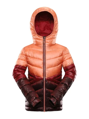 Alpine Pro Kurtka pikowana "Roga" w kolorze pomarańczowo-bordowym rozmiar: 140/146