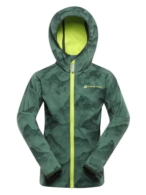 Alpine Pro Kurtka softshellowa "Ezoro" w kolorze zielonym rozmiar: 128/134