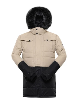 Alpine Pro Kurtka zimowa "Egyp" w kolorze beżowo-czarnym rozmiar: XL