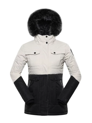 Alpine Pro Kurtka zimowa "Egypa" w kolorze czarno-białym rozmiar: XL