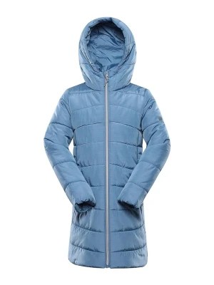 Alpine Pro Płaszcz pikowany "Edoro" w kolorze błękitnym rozmiar: 128/134
