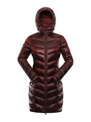 Alpine Pro Płaszcz pikowany "Orefa" w kolorze bordowym rozmiar: XS