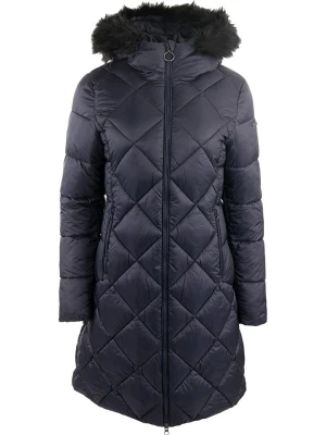 Alpine Pro Płaszcz pikowany "Pewasa" w kolorze granatowym rozmiar: M