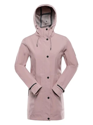 Alpine Pro Płaszcz przeciwdeszczowy "Setija" w kolorze jasnoróżowym rozmiar: M