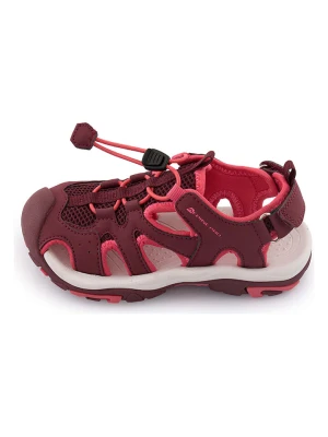 Alpine Pro Półsandały "Lamego" w kolorze bordowo-różowym rozmiar: 31