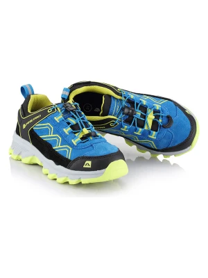 Alpine Pro Skórzane buty turystyczne "Molleho" w kolorze niebieskim rozmiar: 33