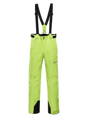 Alpine Pro Spodnie narciarskie "Edes 2" w kolorze zielonym rozmiar: XL