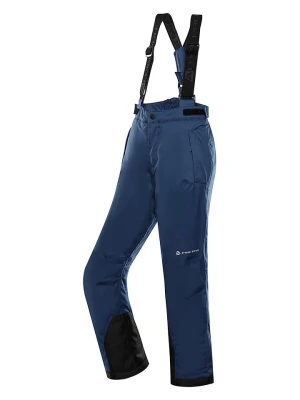 Alpine Pro Spodnie narciarskie "Edeso" w kolorze granatowym rozmiar: 140/146