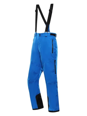 Alpine Pro Spodnie narciarskie "Lermon" w kolorze niebieskim rozmiar: M