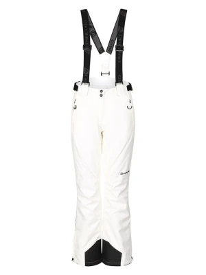 Alpine Pro Spodnie narciarskie w kolorze białym rozmiar: M