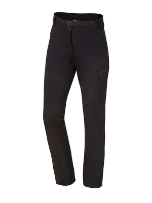 Alpine Pro Spodnie softshellowe "Zebina" w kolorze czarnym rozmiar: W40/K