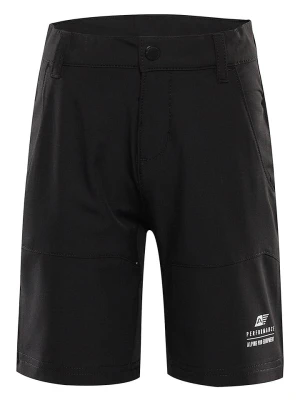Alpine Pro Szorty softshellowe "Bako" w kolorze czarnym rozmiar: 152/158