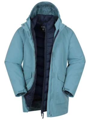 Wodoodporna kurtka 3 w 1 dla dzieci Alaskan - Teal Mountain Warehouse