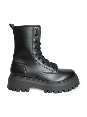 Altercore workery damskie kolor czarny na platformie Nevin Black