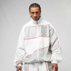 zəяo si:x nœf Alternate Logo Oversized Color Block Track Jacket mężczyźni Komplety dresowe biały rozmiar Odzież