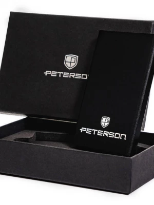 Aluminiowe etui na karty z ochroną RFID Stop — Peterson Merg