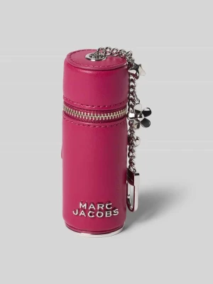 Etui na szminkę z detal z logo Marc Jacobs Wiśniowy