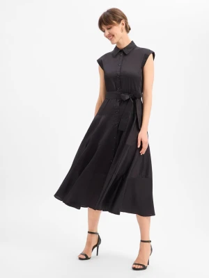 Ambiance Letnia sukienka damska Kobiety Bawełna (100%) czarny,